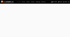 Desktop Screenshot of gmwww.fotostart.dk
